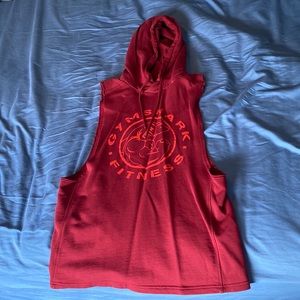Sleeveless hoody